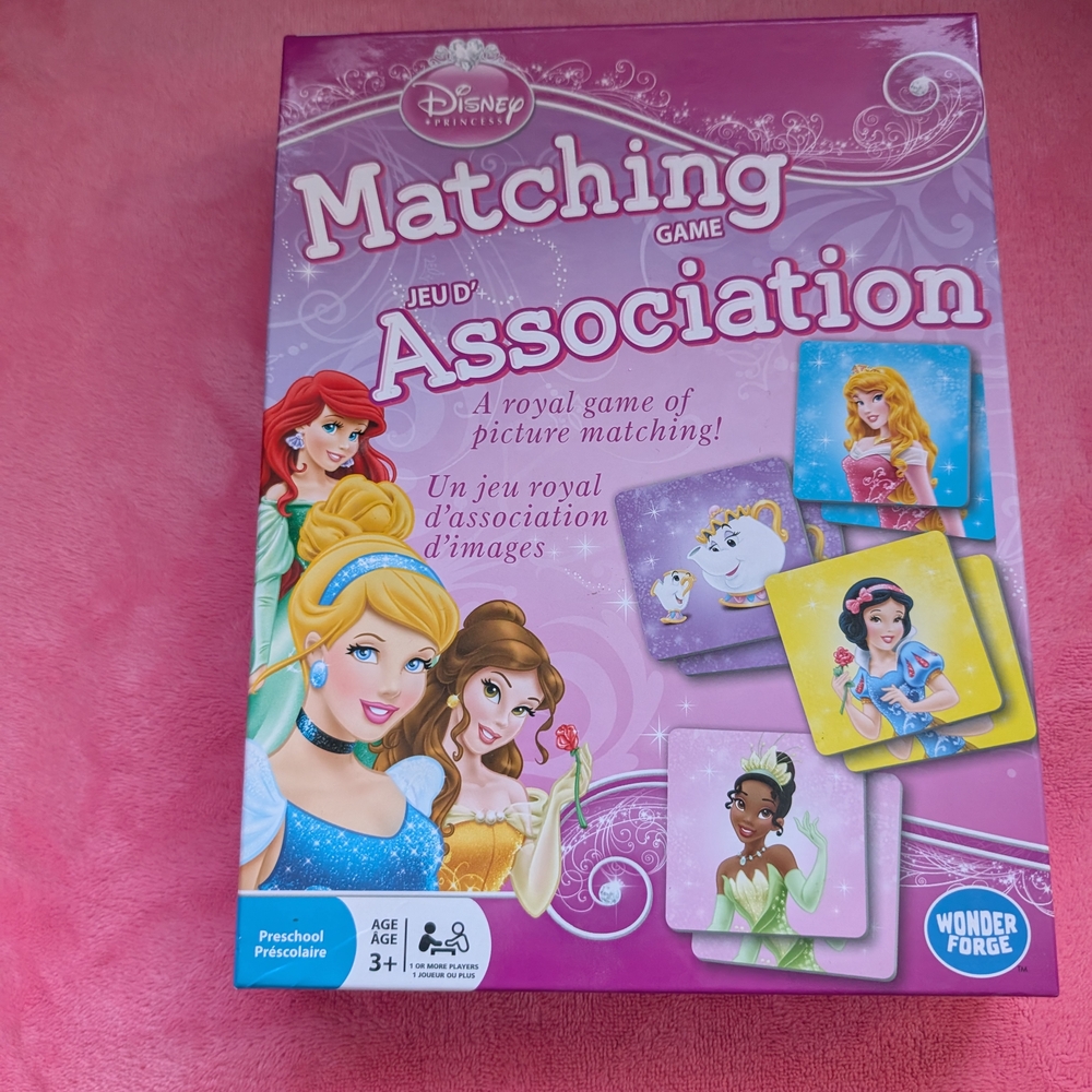 Disney Princess Matching Game by - Pink